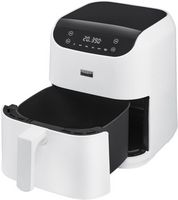 bella PRO - 6-qt. Touchscreen Air Fryer - Matte White - Angle