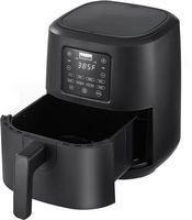 bella PRO - 4.2-qt. Touchscreen Air Fryer - Matte Black - Angle