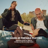 Marshall - Emberton II Portable Bluetooth Speaker with Rugged Waterproof / Dust-proof Wireless De... - Angle