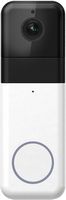 Wyze - Battery Video Doorbell Camera Pro - White/Grey - Angle