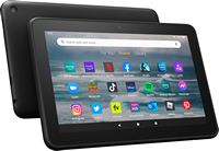 Amazon - Fire 7 (2022) 7” tablet with Wi-Fi 32 GB - Black - Angle