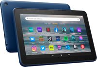 Amazon - Fire 7 (2022) 7” tablet with Wi-Fi 16 GB - Denim - Angle