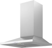 Zephyr - 24 inches - Convertible - Wall Range Hood - Stainless Steel - Angle