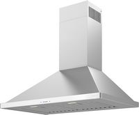 Zephyr - 30 inches - Convertible - Wall Range Hood - Stainless Steel - Angle