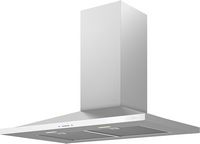 Zephyr - 30 inches - Convertible - Wall Range Hood - Stainless Steel - Angle