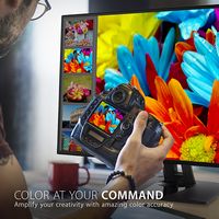 ViewSonic - ColorPro VP3268A-4K 31.5 IPS 4K UHD Monitor (DisplayPort USB, HDMI) - Black - Angle