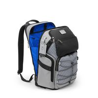 TUMI - Alpha Bravo Nomadic Backpack - Pearl Gray Mesh - Angle