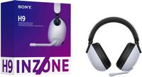 Sony - INZONE H9 Wireless Noise Canceling Gaming Headset - White - Angle