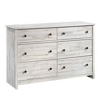 Sauder - River Ranch Night Stand Dresser - White Plank - Angle