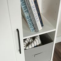 Sauder - Homeplus 2-Door Kitchen Storage Cabinet - White - Angle