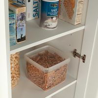 Sauder - Home Plus Single Door Pantry Storage Cabinet - White - Angle