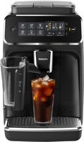 Philips 3200 Series Fully Automatic Espresso Machine with LatteGo Milk Frother and Iced Coffee, 5... - Angle