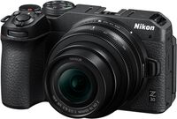 Nikon - Z 30 4K Mirrorless Camera 2-Lens Kit with NIKKOR Z DX 16-50mm f/3.5-6.3 VR and NIKKOR Z D... - Angle