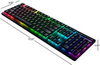 Razer - DeathStalker V2 Pro Full Size Wireless Optical Linear Switch Gaming Keyboard with Low-Pro... - Angle