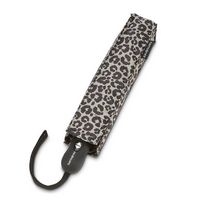 Samsonite - Compact Auto Open/Close Umbrella - Gray/Black Cheetah - Angle