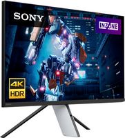 Sony - 27” INZONE M9 4K HDR 144Hz Gaming Monitor with Full Array Local Dimming and NVIDIA G-SYNC ... - Angle