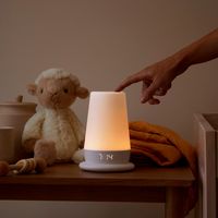 Hatch - Rest+ 2nd Gen All-in-one Sleep Assistant, Nightlight & Sound Machine with Back-up Battery... - Angle