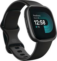 Fitbit - Versa 4 Fitness Smartwatch - Graphite - Angle