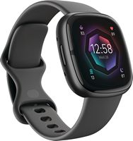 Fitbit - Sense 2 Advanced Health Smartwatch - Graphite - Angle