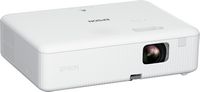 Epson - EpiqVision Flex CO-W01 Portable Projector, 3-Chip 3LCD, Built-in Speaker, 300-Inch Home E... - Angle