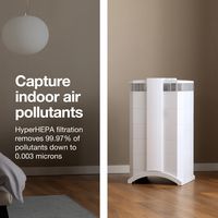 IQAir HealthPro Plus XE Air Purifier - White - Angle