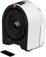 Vornado - Velocity 5R Whole Room Portable Space Heater with Remote - White - Angle