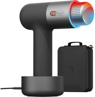 Sharper Image - Powerboost Pro+ Hot and Cold Percussion Massager - Black - Angle