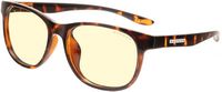 GUNNAR - Rush  Computer Glasses with Blue Light Reduction , Amber Lenses - Tortoise - Angle