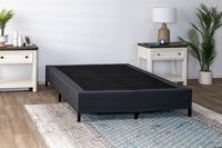 Ghostbed - All-in-One Metal Foundation - Twin XL - Black - Angle