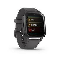 Garmin - Venu Sq 2 GPS Smartwatch 40mm Fiber-reinforced polymer - Slate - Angle