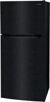 Frigidaire - 18.3 Cu. Ft. Top Freezer Refrigerator - Black - Angle