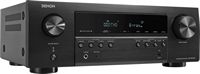 Denon - AVR-S570BT (70W X 5) 5.2-Ch. Bluetooth Capable 8K Ultra HD HDR Compatible AV Home Theater... - Angle