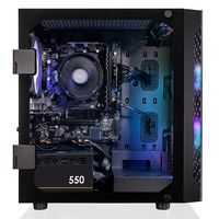 CLX - SET Gaming Desktop - AMD Ryzen 5 5600G - 8GB Memory - Radeon Graphics Shared - 500GB M.2 NV... - Angle