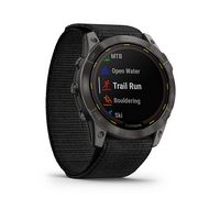 Garmin - Enduro 2 GPS Smartwatch 51mm Fiber-Reinforced Polymer with Titanium Rear Cover - Carbon ... - Angle