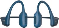 Shokz - OpenRun Pro Premium Bone Conduction Open-Ear Sport Headphones - Steel Blue - Angle