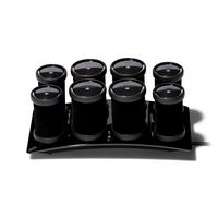 T3 - Volumizing Hot Rollers Luxe Set with Dual Temperature Control - Black - Angle