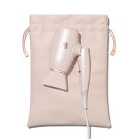 T3 - Afar Lightweight Travel-Size Hair Dryer - Satin Blush - Angle