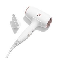 T3 - Fit Compact Professional Hair Dryer - White & Rose Gold - Angle