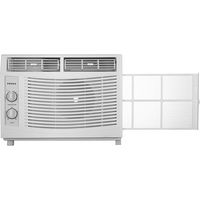 Amana - 150 Sq. Ft 5,000 BTU Window Air Conditioner - White - Angle