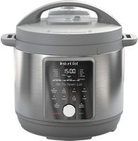 Instant Pot - 6QT Duo Plus Multi-Use Pressure Cooker with Whisper-Quiet Steam Release - Gray - Angle