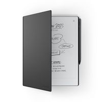 reMarkable 2 - Premium Leather Book Folio for your Paper Tablet - Black - Angle