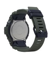 Casio - Men's G-Shock Power Trainer with Bluetooth Mobile Link 49mm Watch - Green - Angle