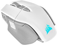 CORSAIR - M65 Ultra Wireless Optical Gaming Mouse with Slipstream Technology - White - Angle