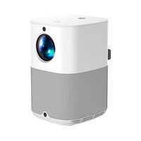 Vankyo - X3 Native 1080P Wireless Single LCD Projector - White - Angle