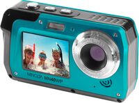 Minolta - MN40WP 48.0 Megapixel Waterproof Digital Camera - Blue - Angle
