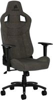 CORSAIR - T3 RUSH Fabric Gaming Chair - Charcoal - Angle