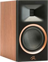 MartinLogan - Motion B10 2-Way Bookshelf Speaker with 5.5” Midbass Driver (Each) - Walnut - Angle