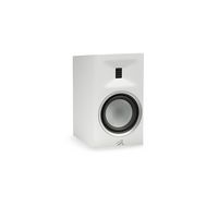 MartinLogan - Motion B10 2-Way Bookshelf Speaker with 5.5” Midbass Driver (Each) - Satin White - Angle