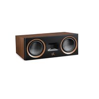 MartinLogan - Motion C10 2.5-Way Center-Channel with Dual 5.5” Midbass Drivers (Each) - Walnut - Angle