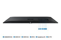 Samsung - 34” ViewFinity S5 Ultrawide QHD 100Hz AMD FreeSync Monitor with HDR10 (DisplayPort, HDM... - Angle
